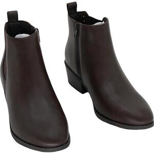 Sugar Sugar Women's Dark Brown Ankle Boots Size 8M - Fast Shipping